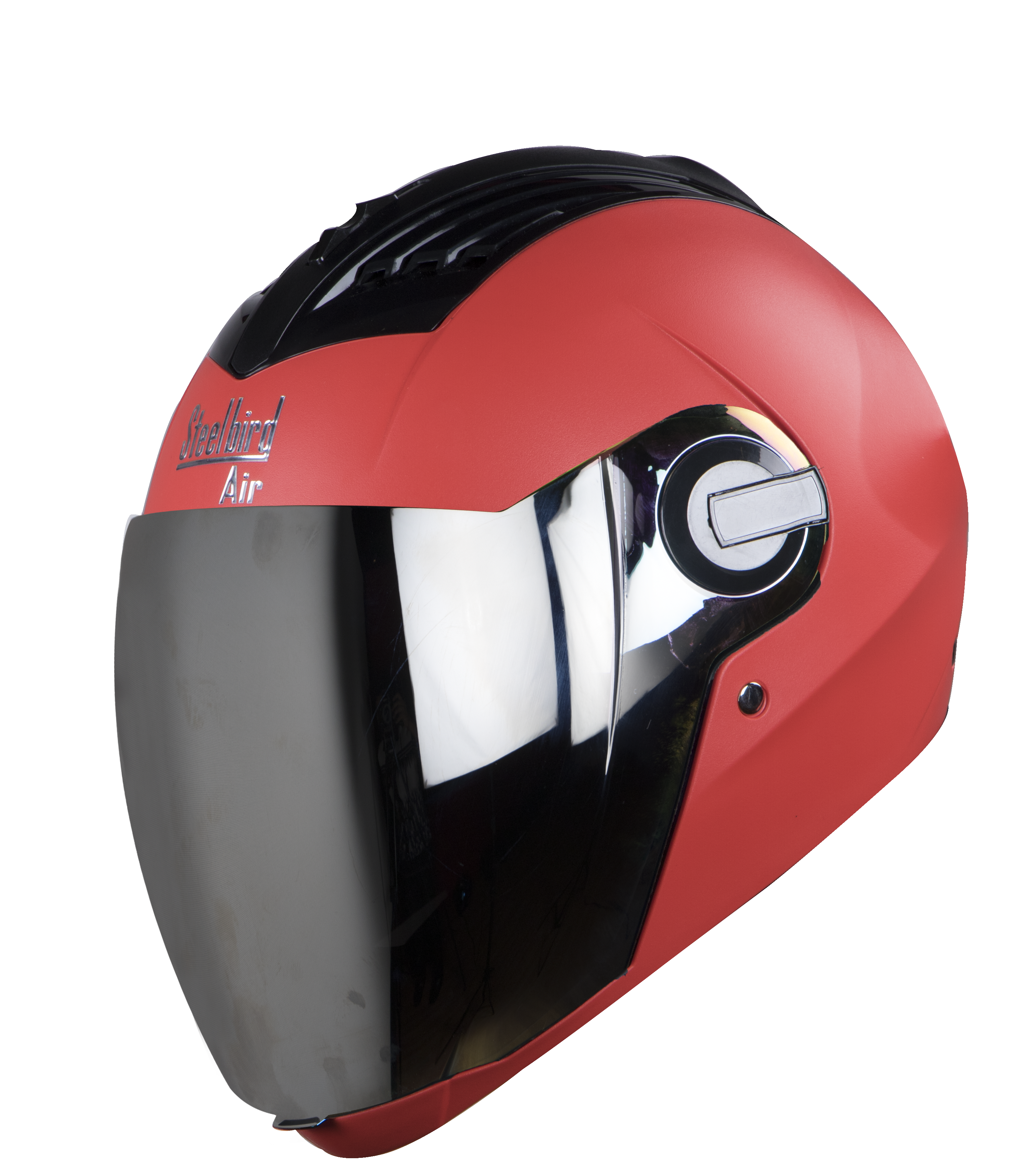 SBA-2 DASHING RED (FITTED WITH CLEAR VISOR EXTRA SILVER CHROME VISOR FREE)